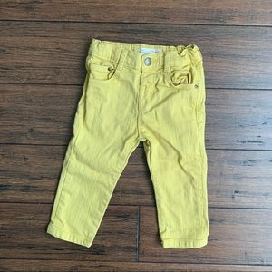 Yellow Zara Jeans